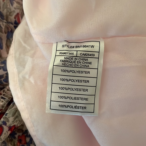 BB Dakota by Steve Madden Floral Ditsy Dress - size XL - Picture 8 of 12